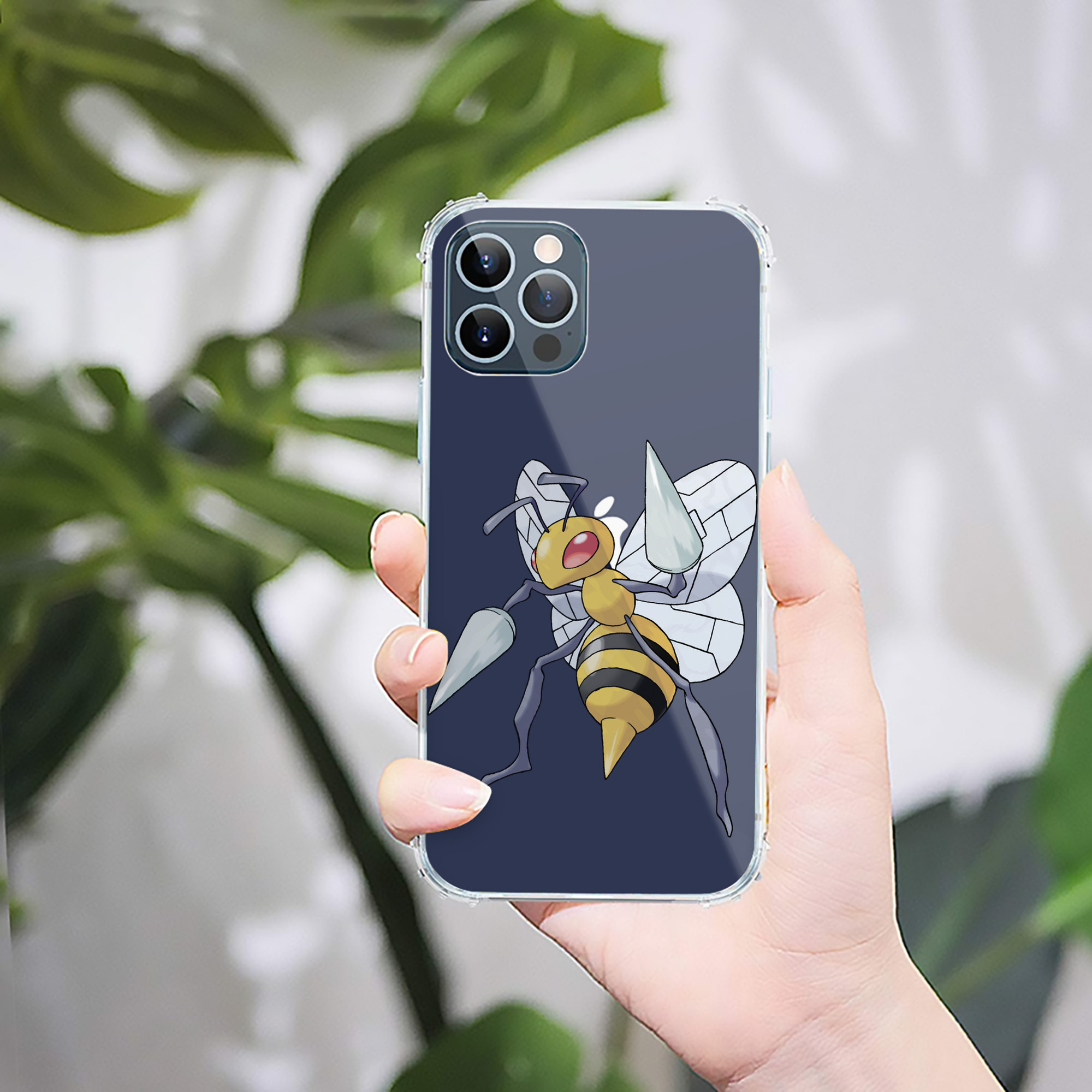 （画像用） ポケットモンスター Pokémon 【iPhone 12シリーズ対応】透明スマホケース（クリアソフトケース）